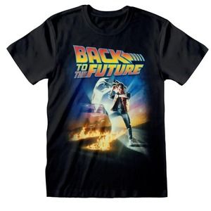 BACK TO THE FUTURE VINTAGE LOOK MOVIE POSTER SHIRT